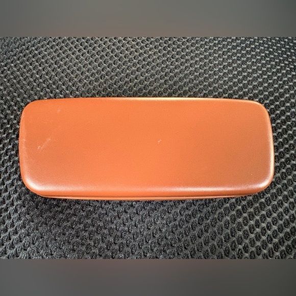 Longchamp Chocolate Brown Eyewear Case - Unisex - Picture 3 of 9